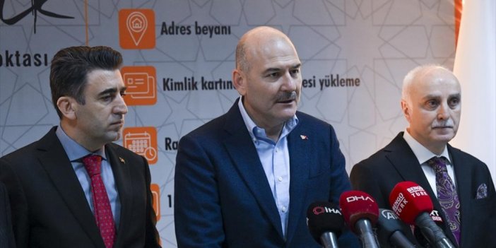İçişleri Bakanı Soylu: Bu Yıl Türkiye'deki Nüfus İdarelerimizde 29 Milyon 808 Bin Yüz Yüze İşlem Yapıldı