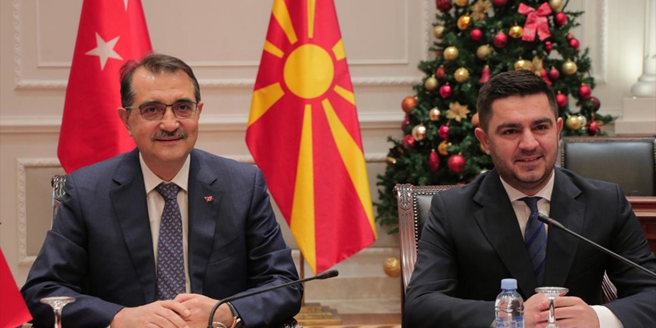 Enerji Ve Tabii Kaynaklar Bakanı Dönmez, Kuzey Makedonya Ekonomi Bakanı Bekteshi İle Görüştü