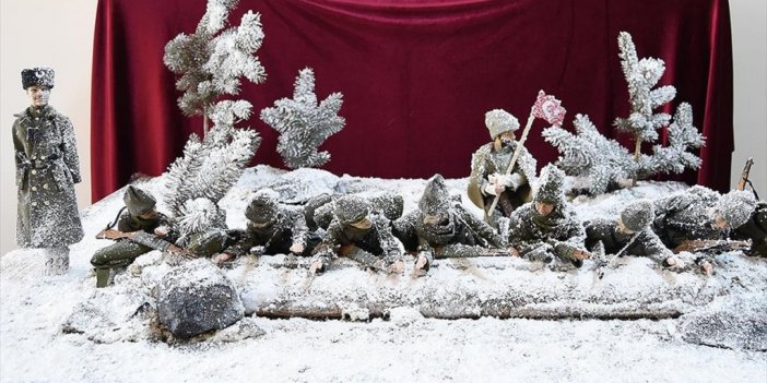 Sarıkamış Harekatı'nı "minyatür Asker" Çalışmasıyla Canlandırdı