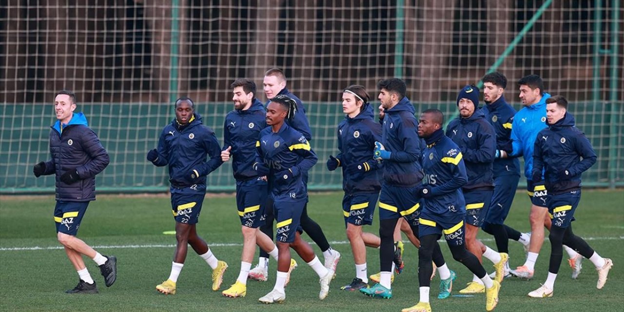 Fenerbahçe, Galatasaray Derbisi Hazırlıklarını Sürdürdü