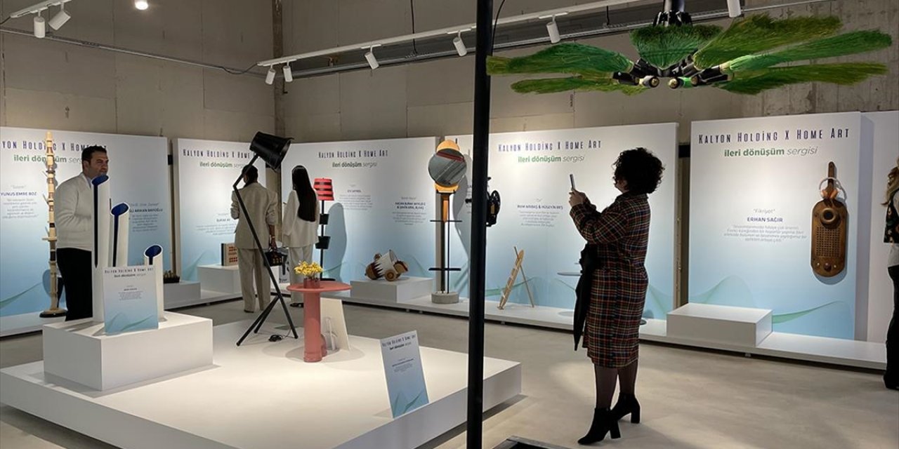 "İleri Dönüşüm Sergisi" Nevçarşı'da Sanatseverlerle Buluştu