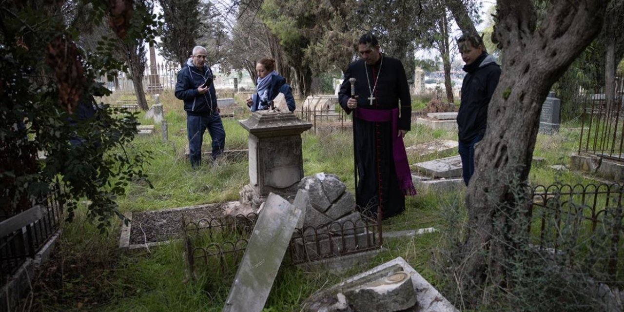 Kudüs Kiliseleri, Yahudi Yerleşimcilerin Hristiyan Mezarlığına Yönelik Saldırılarını Kınadı
