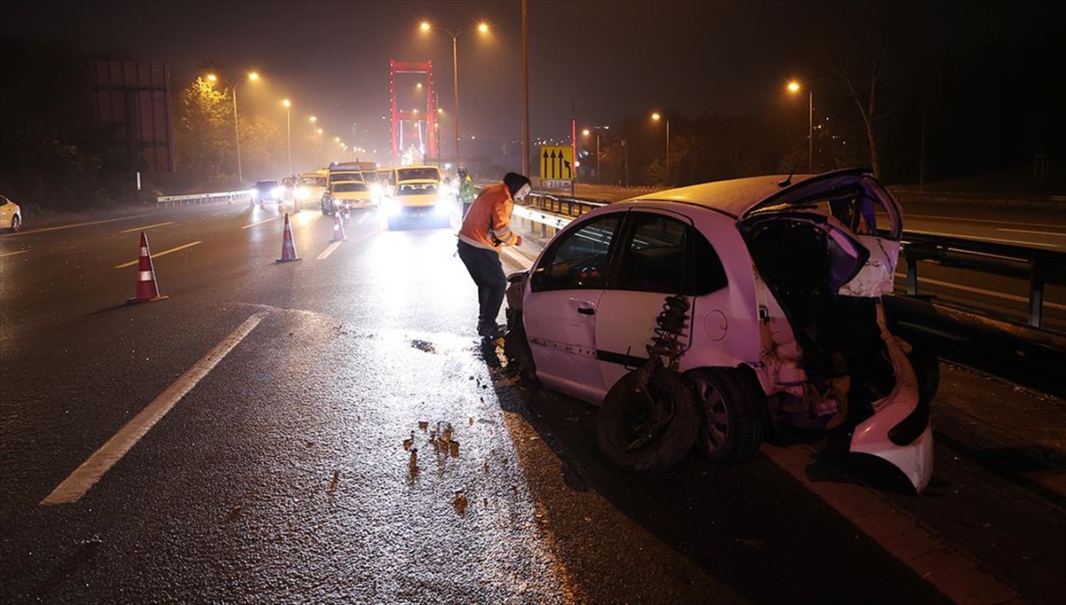 Beykoz’da Zincirleme Trafik Kazasında 6 Kişi Yaralandı