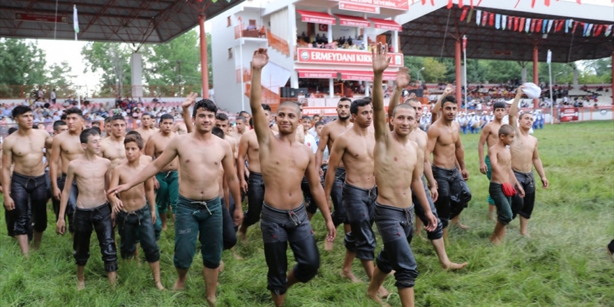 658. Tarihi Kırkpınar Yağlı Güreşleri'nin Resmi Açılışı Yapıldı