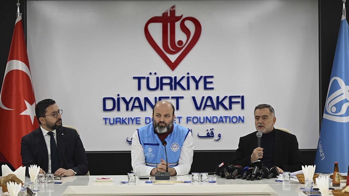 Türkiye Diyanet Vakfı Bu Yıl 50 Milyon İhtiyaç Sahibine Ulaşmayı Hedefliyor