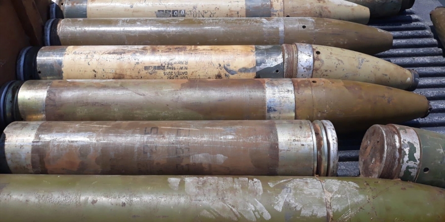 Terör Örgütü Ypg/pkk'ya Ait Füze Ve Patlayıcılar Ele Geçirildi