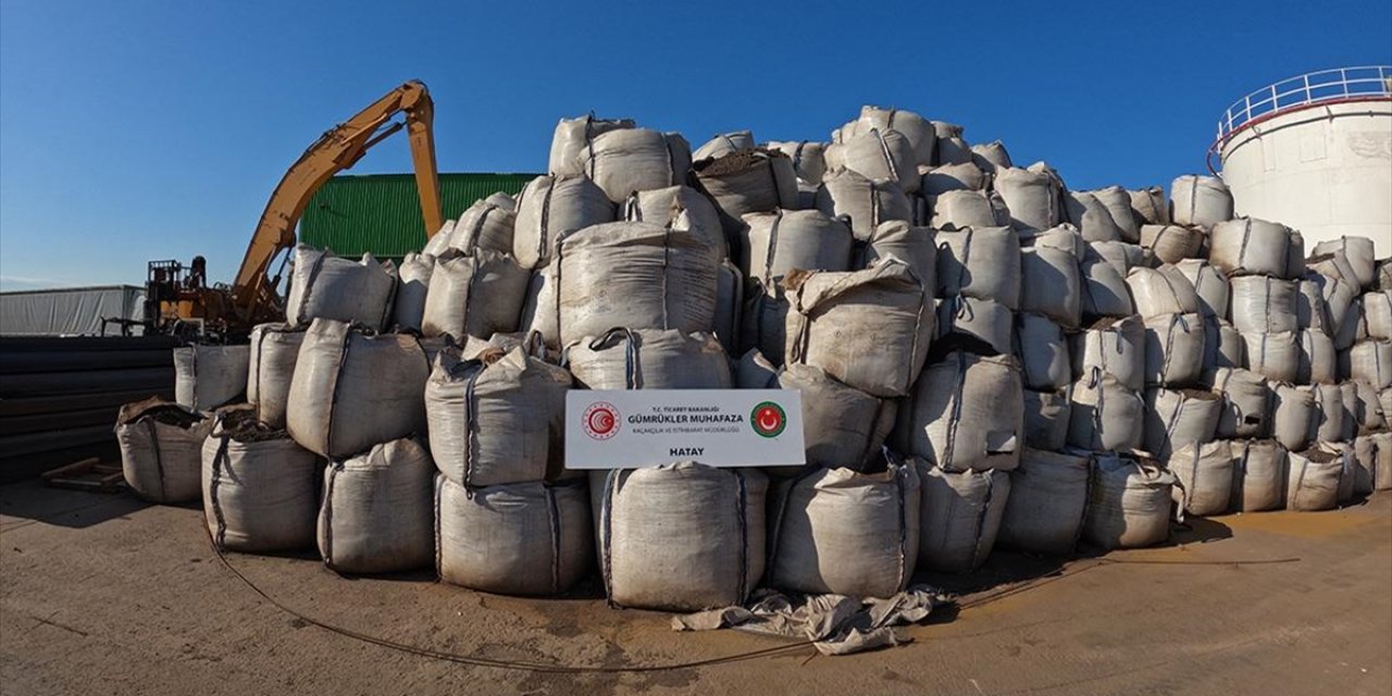 Hatay'da 3 Bin 800 Ton Tehlikeli Atığın Ülkeye Girişi Engellendi