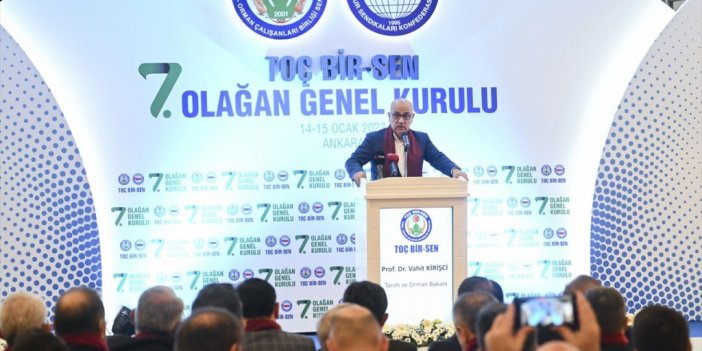 Tarım Ve Orman Bakanı Kirişci: 17 Bin 438 Sözleşmeli Çalışma Arkadaşımız Kadroya Geçecek