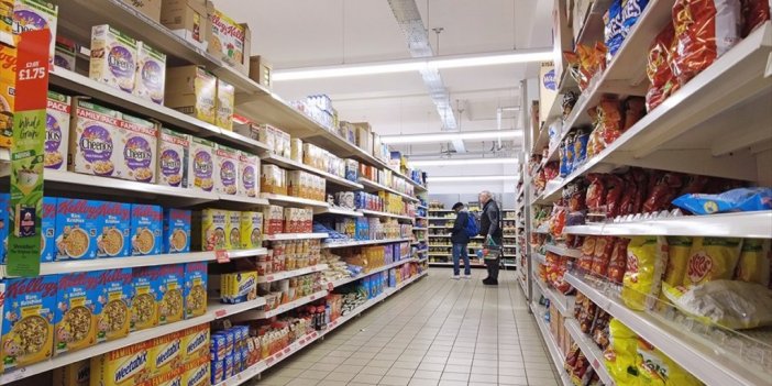 İngiltere’de Gıda Fiyatlarında Son 45 Yılın En Sert Artışı Görüldü