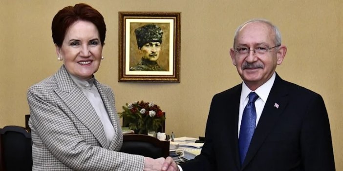 Akşener ile Kılıçdaroğlu bir araya geldi
