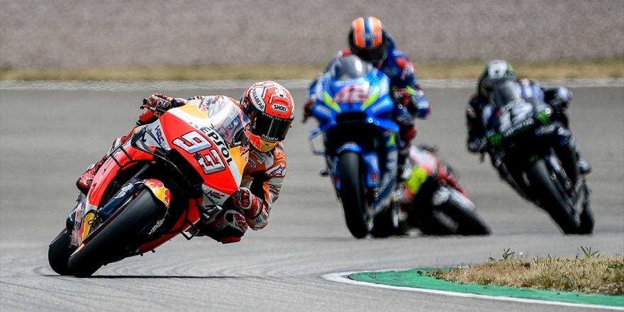 Almanya'da Kazanan Marquez