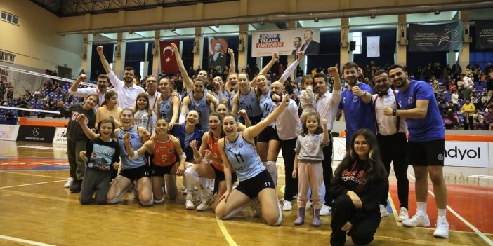 Aydın’ın Sultanları 'play-off' mücadelesi için avantaj elde etti
