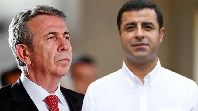 HDP'li Demirtaş, adaylık için Mansur Yavaş'a kapıyı araladı