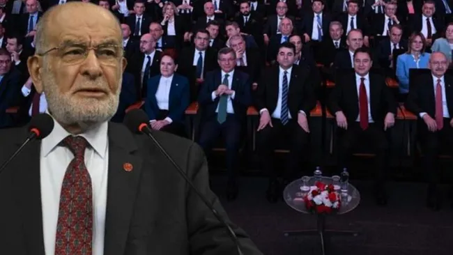 6'lı Masa'nın mutabakat metninde dikkat çeken detay! Saadet Partisi şerh koydu