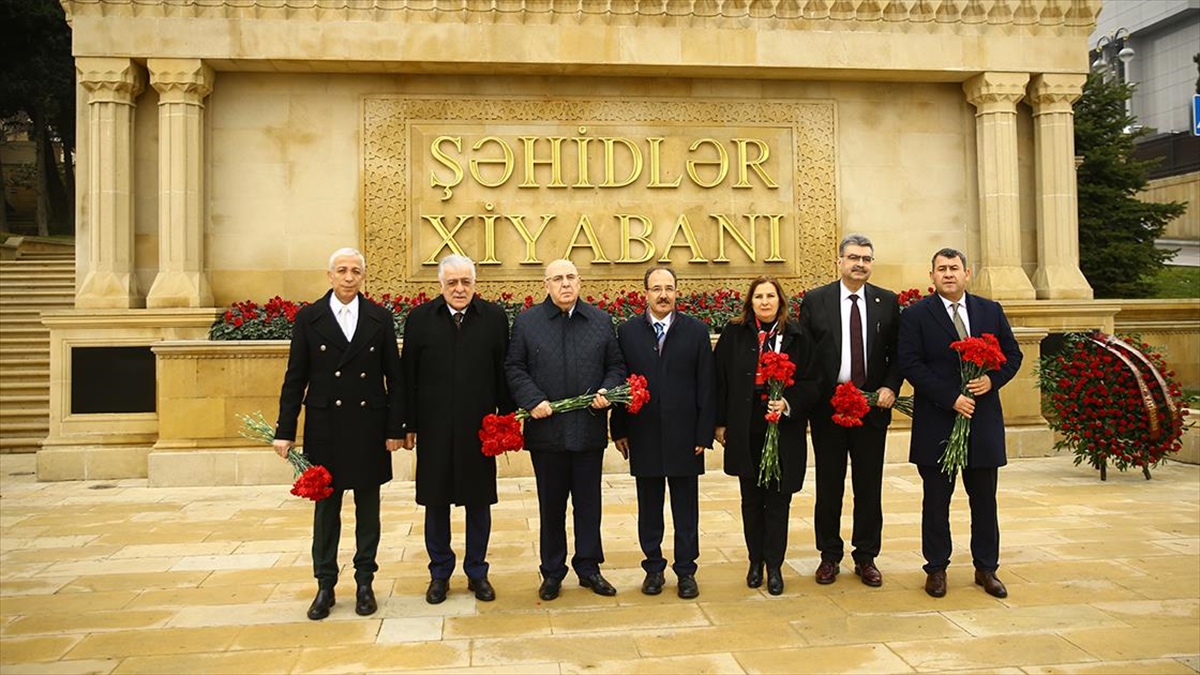 Tbmm Heyeti, Azerbaycan'da Temaslarda Bulunuyor