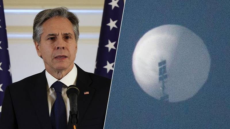 Blinken, "Casus" olduğu öne sürülen balon sebebiyle Pekin ziyaretini erteledi