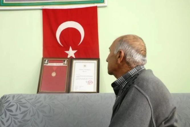 99 yıl sonra gelen İstiklal Madalyası...