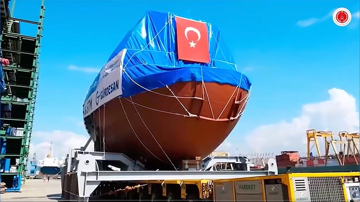 Reis Sınıfı Denizaltılar İçin Üretilen Section 50'nin Son Teslimatı Yapıldı