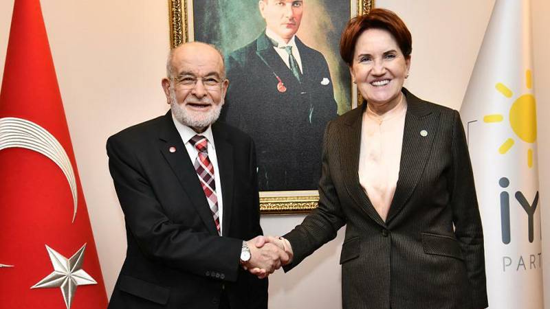 Karamollaoğlu, 13 Şubat’taki zirve öncesi Akşener ile görüştü