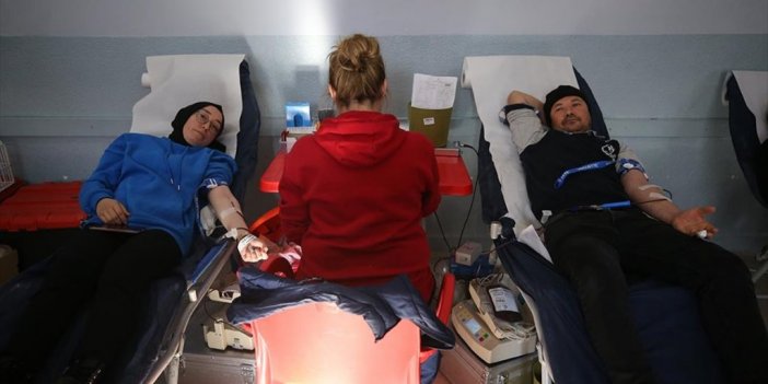 Kan Bağışı Merkezlerinde Yoğunluk Devam Ediyor