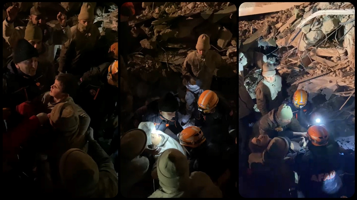 Adıyaman'da 64 Saat Sonra Aynı Aileden 4 Çocuk Kurtarıldı