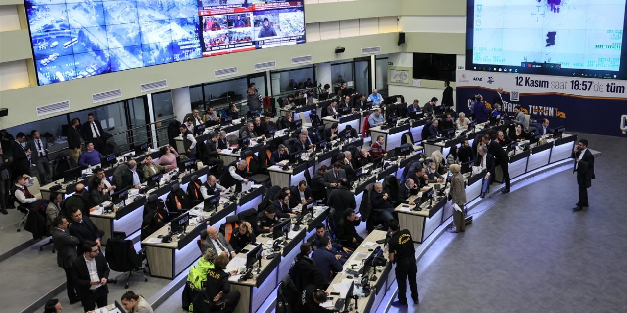 Afad Merkezinde Yoğun Mesai