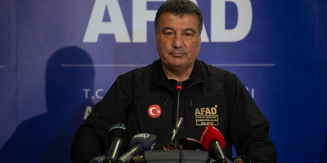 Afad Deprem Ve Risk Azaltma Genel Müdürü Tatar'dan yeni açıklama!