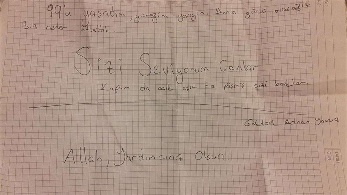 Bodrum'dan Deprem Bölgesine Yardımlar Duygulandıran Notlarla Gönderiliyor