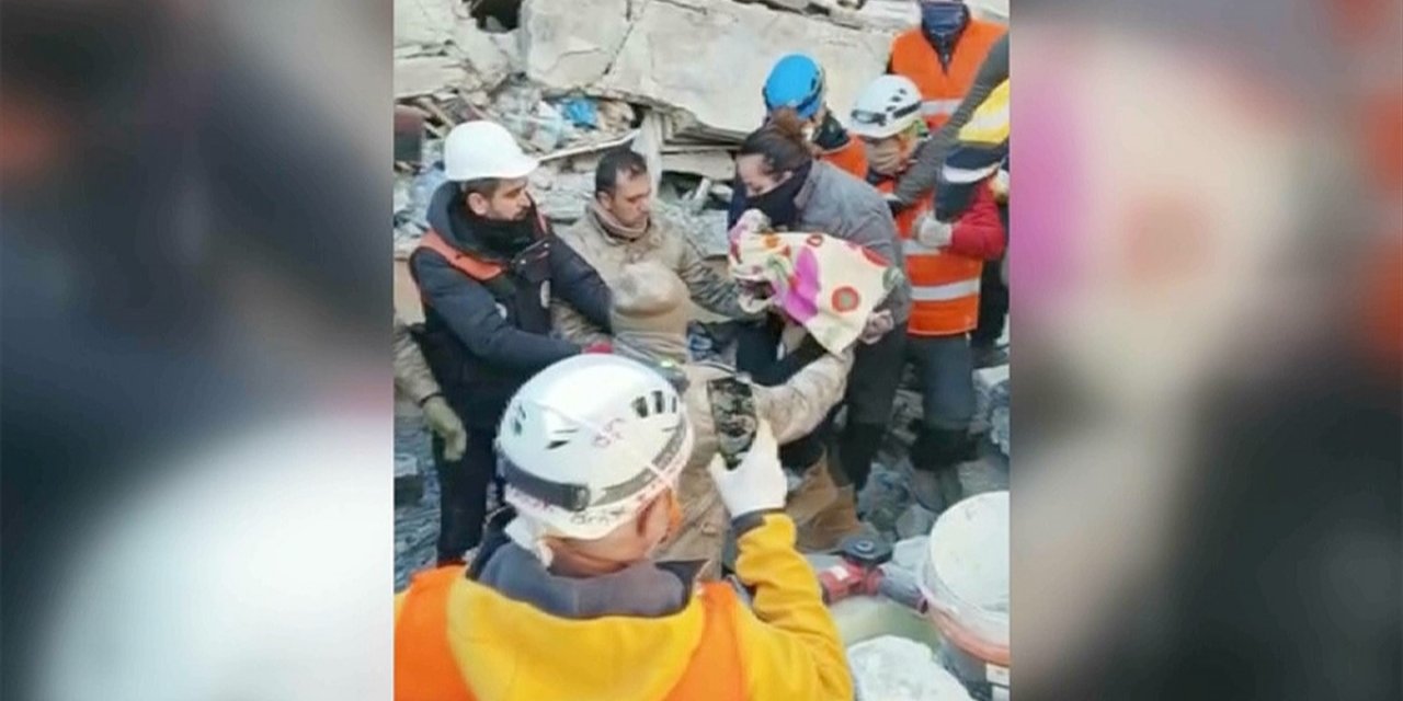 106 Saat Sonra 3 Yaşındaki Çocuk Enkazdan Sağ Çıkarıldı