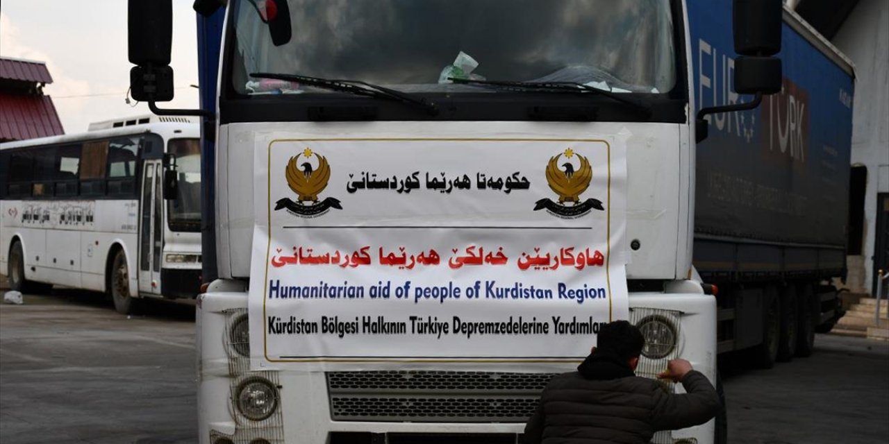 14 Tırdan Oluşan Soba Yardımı Yola Çıktı