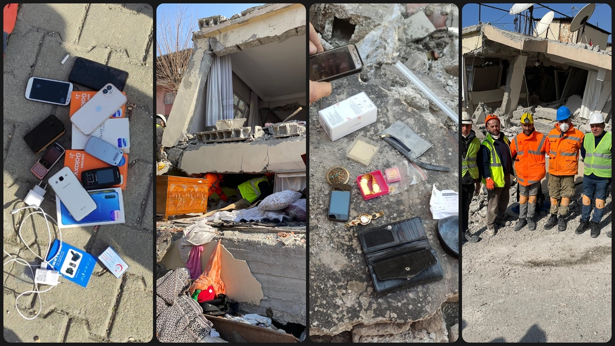 Gönüllü Madenci Enkazda Bulduğu Altınları Polise Teslim Etti