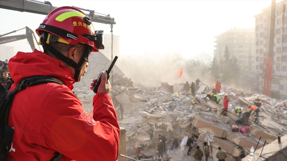 Çinli Kurtarma Ve Yardım Ekipleri, Afet Bölgesindeki Çalışmalarını Sürdürecek