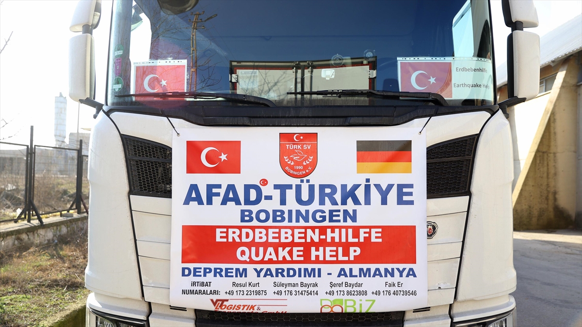 Avrupa Ülkelerinden Deprem Bölgesine Yardımlar Sürüyor
