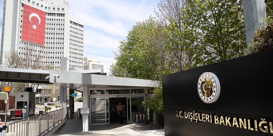 Dışişleri Bakanlığı: Türkiye Kıbrıs Türk Halkının Haklarını Savunmaya Devam Edecektir