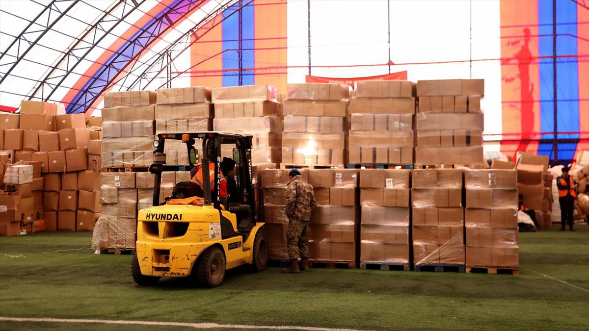 Keçiören'den Malatya'ya Yardım Tırı