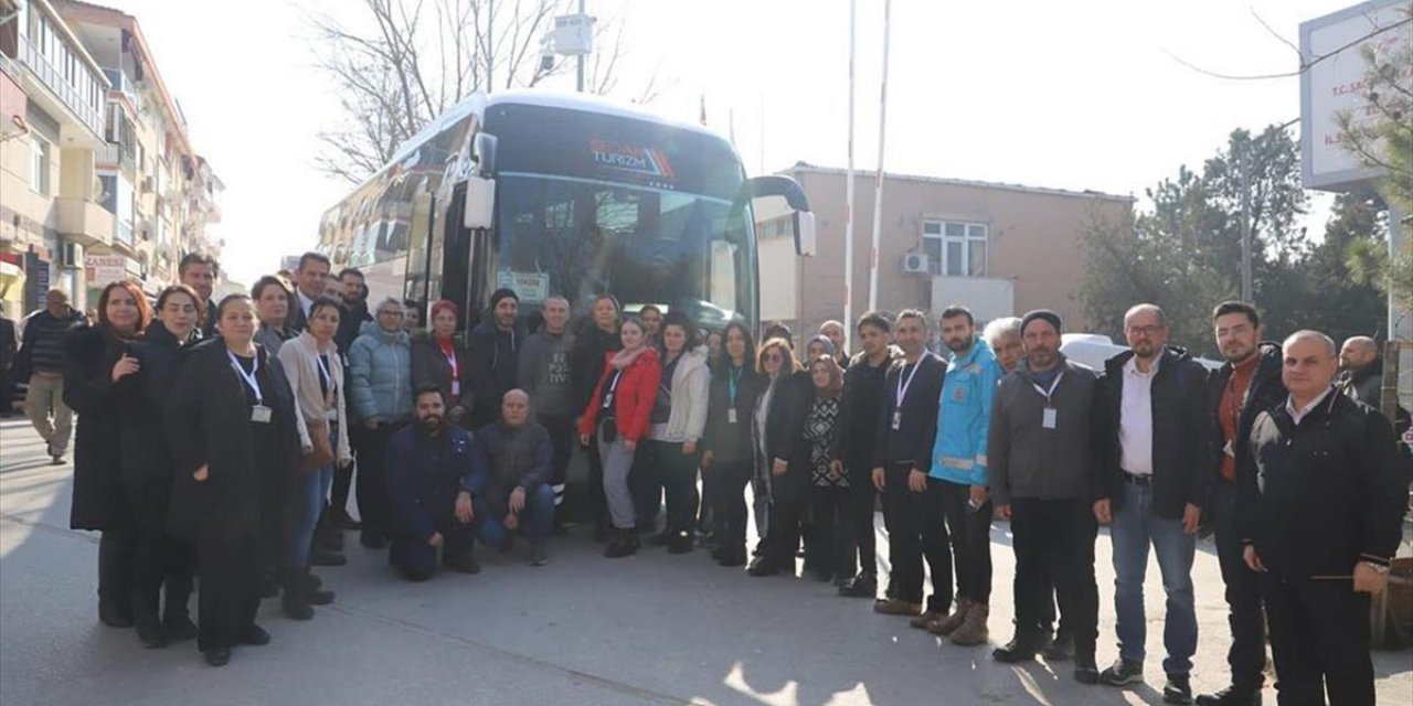 Trakya'dan 106 Gönüllü Sağlıkçı Daha Deprem Bölgesine Gönderildi