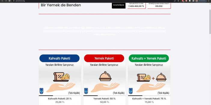 ABB'NİN “YEMEK VER” KAMPANYASI 3 GÜNDE 7 BUÇUK MİLYON TL’YE ULAŞTI