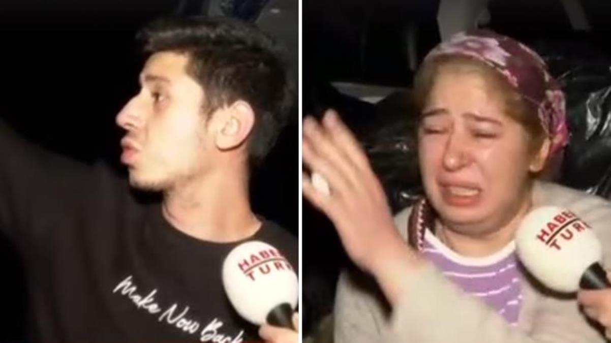 İki büyük depreme tanık olan Hataylılar canlı yayında yaşananları anlattı