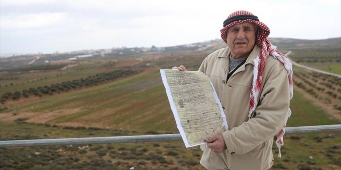 Filistinli Çiftçi Yahudi Yerleşimcilere Karşı Osmanlı Döneminden Kalma Belgeyle Hakkını Arıyor
