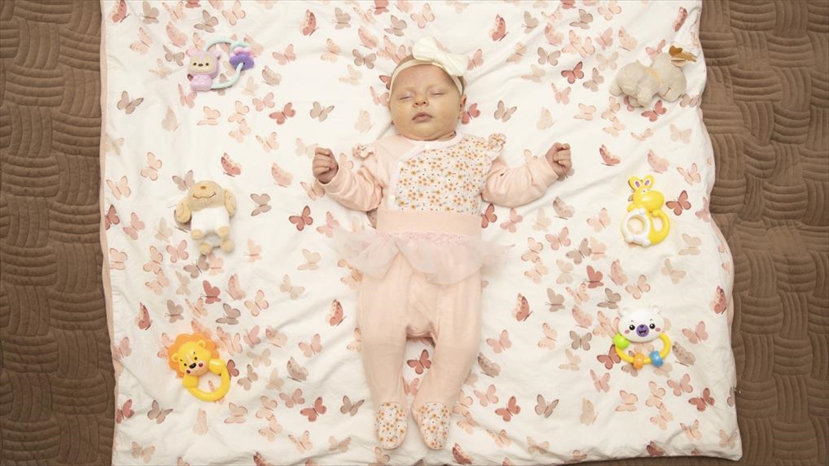 Ukrayna'da Savaş Sırasında Bebeklerini Kucaklarına Aldılar