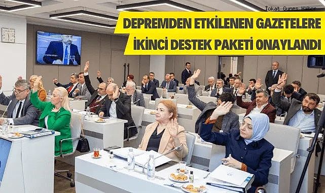 Depremden Etkilenen Gazetelere İkinci Destek Paketi Onaylandı