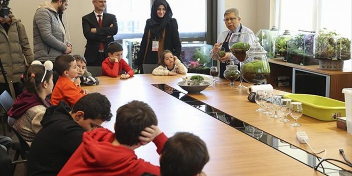 Cumhurbaşkanlığında Depremzede Çocuklara Moral Etkinliği