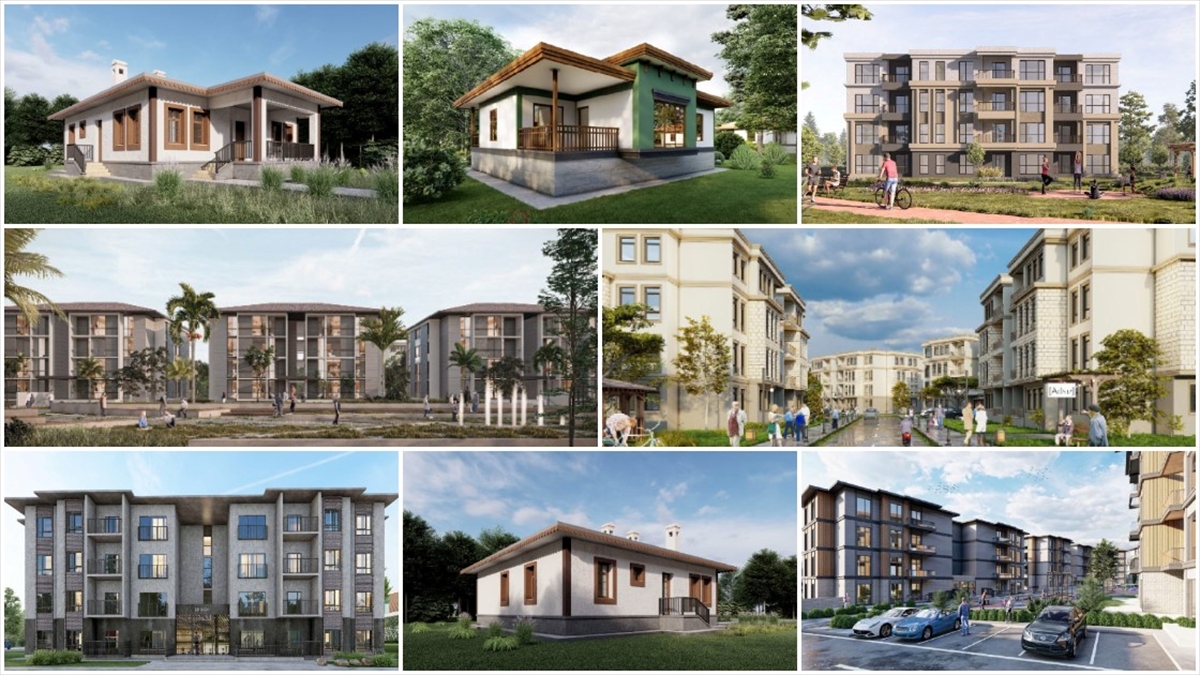 Deprem Konutları Yöresel Mimariye Uygun Ve Az Katlı Olarak İnşa Edilecek