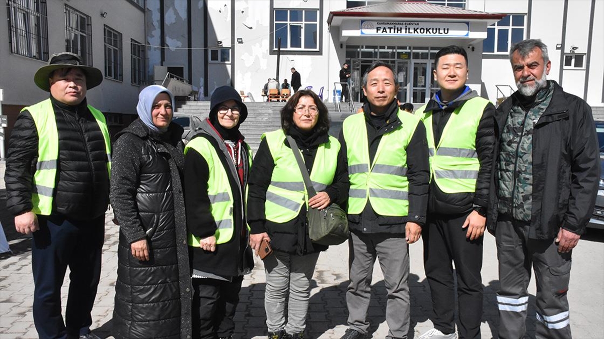 Güney Koreli Öğrenciler, Geçen Yıl Festival İçin Geldikleri Elbistan Halkını Zor Günlerinde Unutmadı