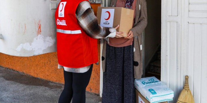 Türk Kızılay Afet Bölgesinde Yaklaşık 1 Milyon Hijyen Seti Dağıttı
