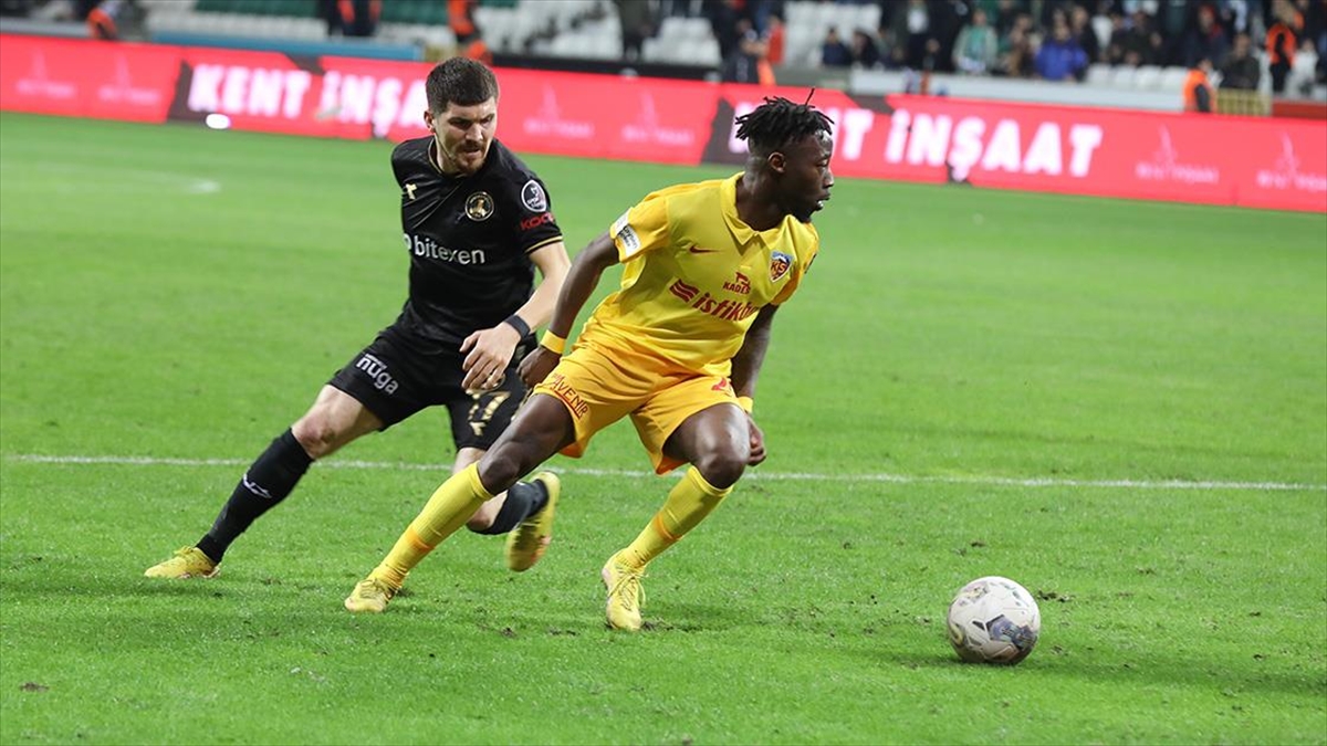 Yukatel Kayserispor Deplasmanda Kazandı