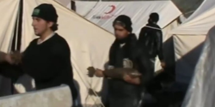 Kızılay'ın Çadırları Suriye'de cihatçılara gitmiş!