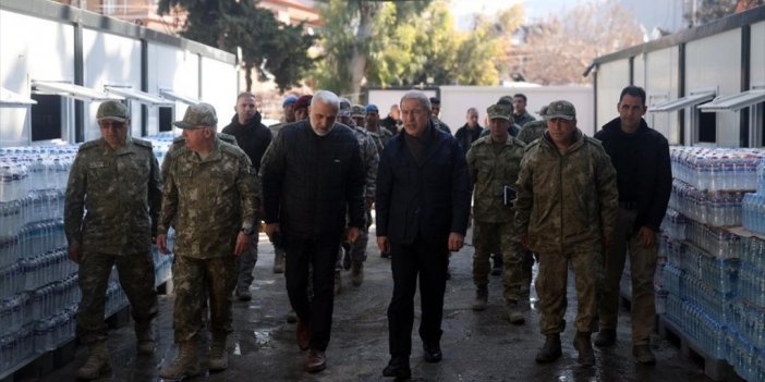 Akar'dan Depremin Vurduğu Hatay'ın Defne Ve Kumlu İlçelerinde İnceleme