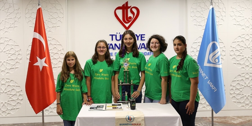 Türk Öğrenciler Sıfır Atık Projesi İle Abd'de Ödül Aldı