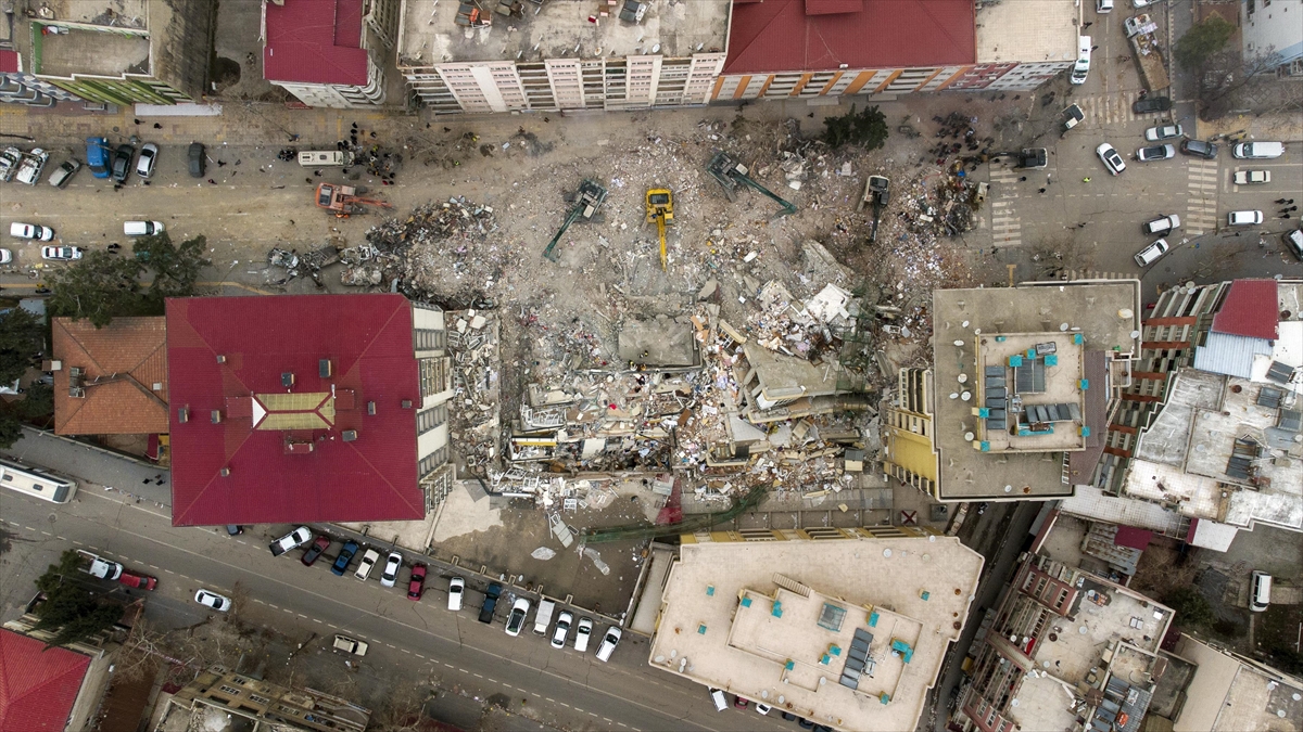 Elbistan'da Depremde Yıkılan Binalara İlişkin Şu Ana Kadar 10 Kişi Tutuklandı